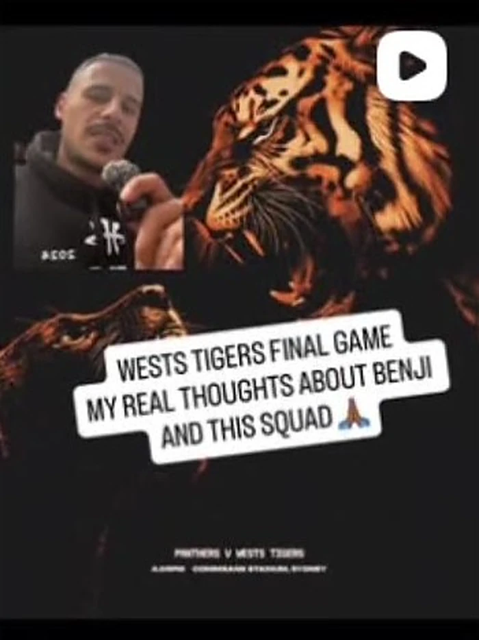 Wests Tigers — real thoughts on Benji and the squad — Love of the Game on Instagram